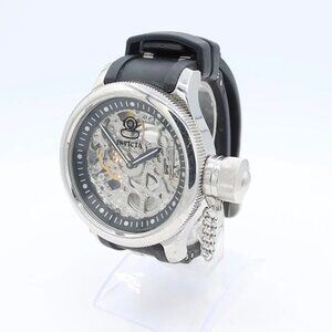 Invicta 1088 50yr Russian Diver Skeleton Men's Mechanical Wristwatch Steel